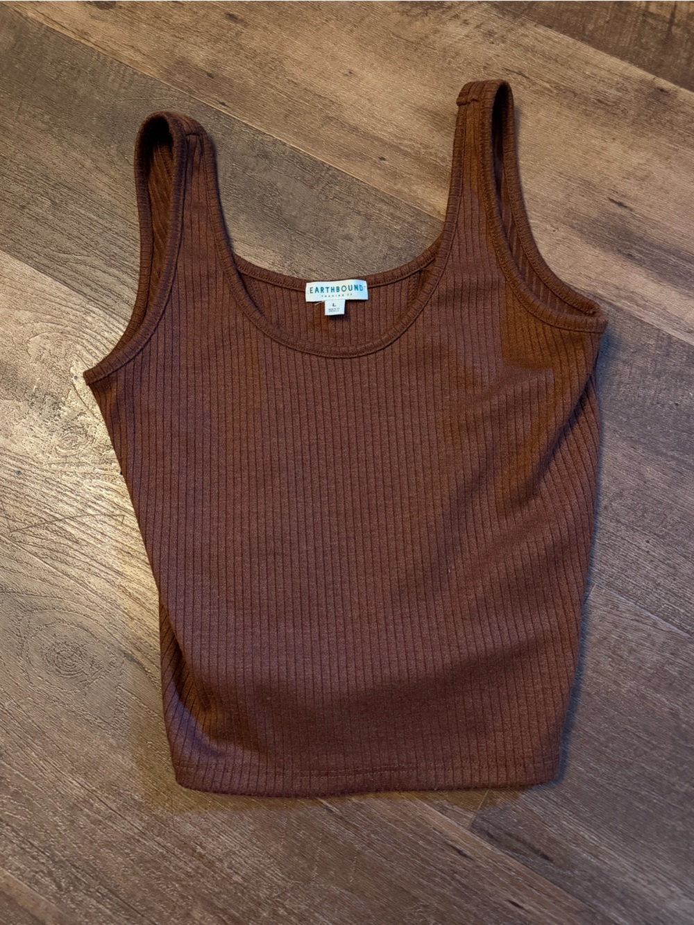 Ribbed Crop Tank Top